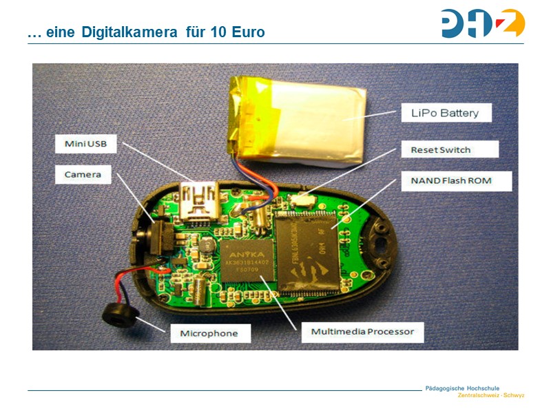… eine Digitalkamera für 10 Euro