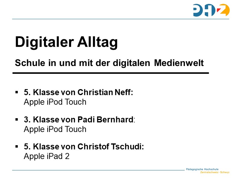 Digitaler Alltag 2012-2013