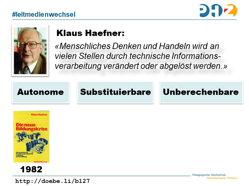 Klaus Haefner: Die neue Bildungskrise