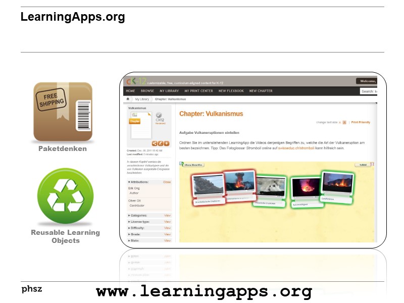 Aktuelle Beispiele: Learning Apps