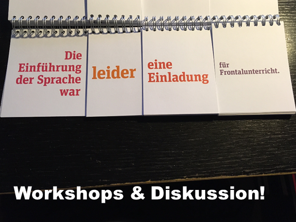 Workshops & Diskussion