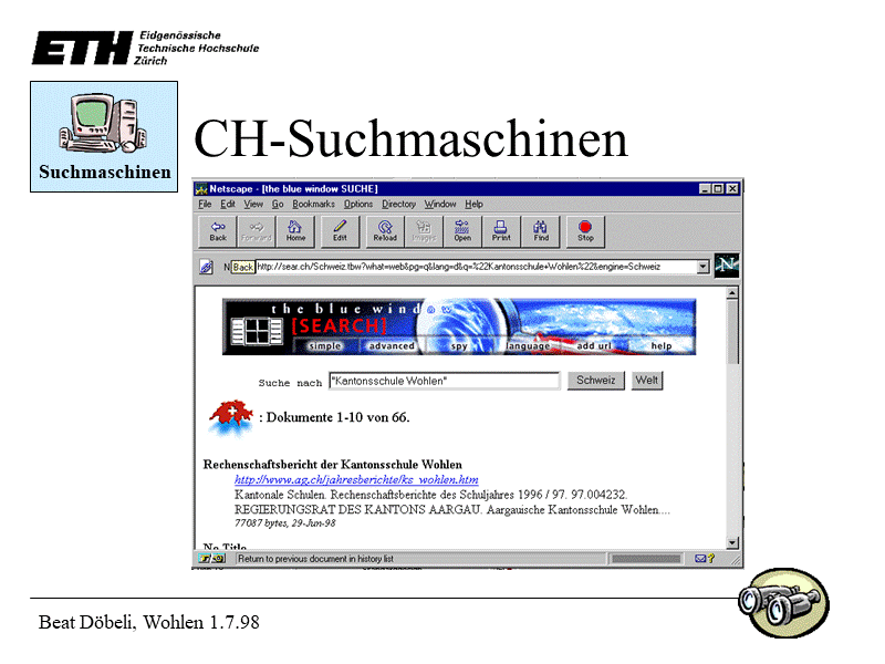CH-Suchmaschinen