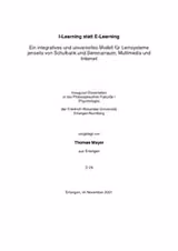 I-Learning statt E-Learning
