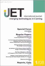 International Journal of Emerging Technologies in Learning (iJET)