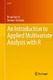 An Introduction to Applied Multivariate Analysis with R