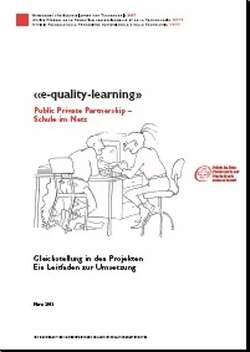 e-quality learning