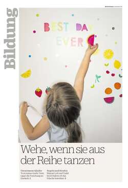 Wehe, wenn sie aus der Reihe tanzen