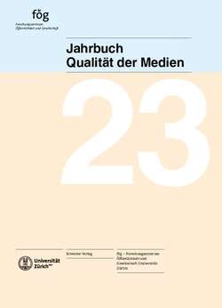 Jahrbuch Qualität der Medien