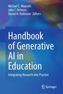 Handbook of Generative AI in Education