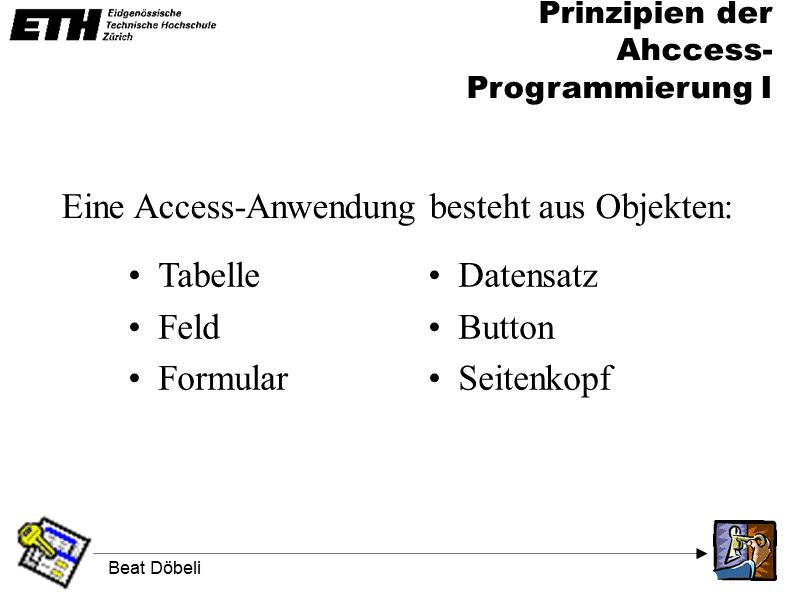Prinzipien der Access-Programmierung I