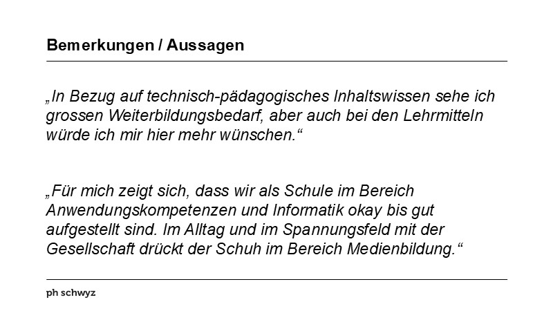 Bemerkungen / Aussagen