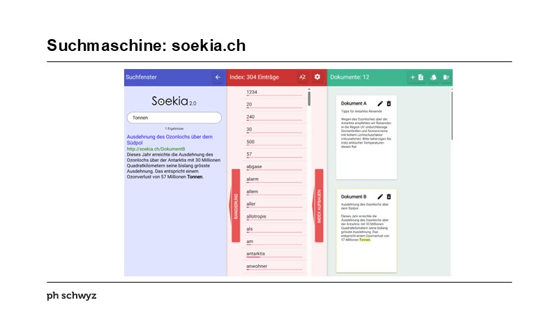Suchmaschine: soekia.ch