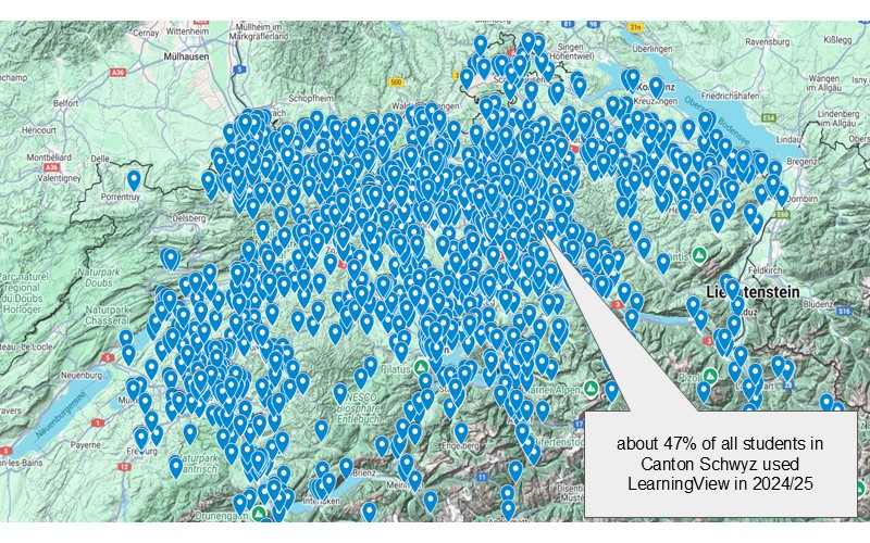 Use of LaerningVIew in Switzerland