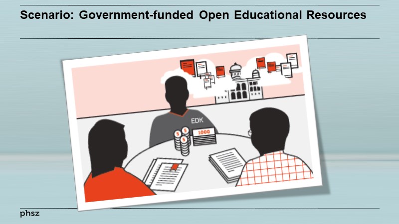 Scenario: Government-funded Open Educational Resources