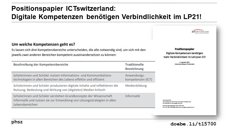 Positionspapier ICTswitzerland
