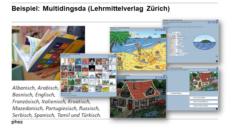 Beispiel: Multidingsda (Lehrmittelverlag Zürich)