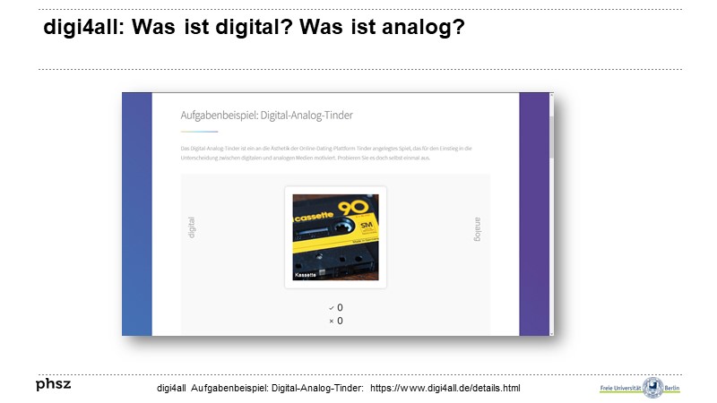 digi4all: Was ist digital? Was ist analog?
