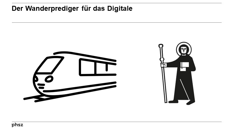 Der Wanderprediger für das Digitale