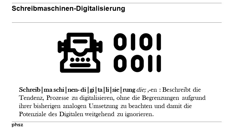 Schreibmaschinen-Digitalisierung