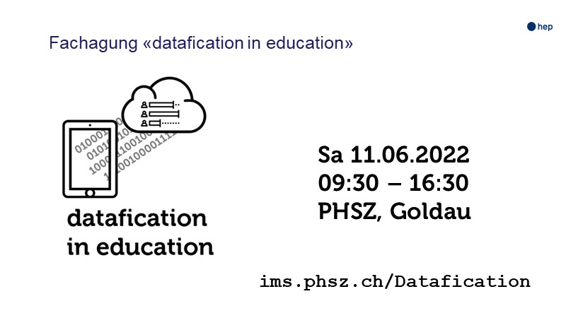 Fachagung «datafication in education»