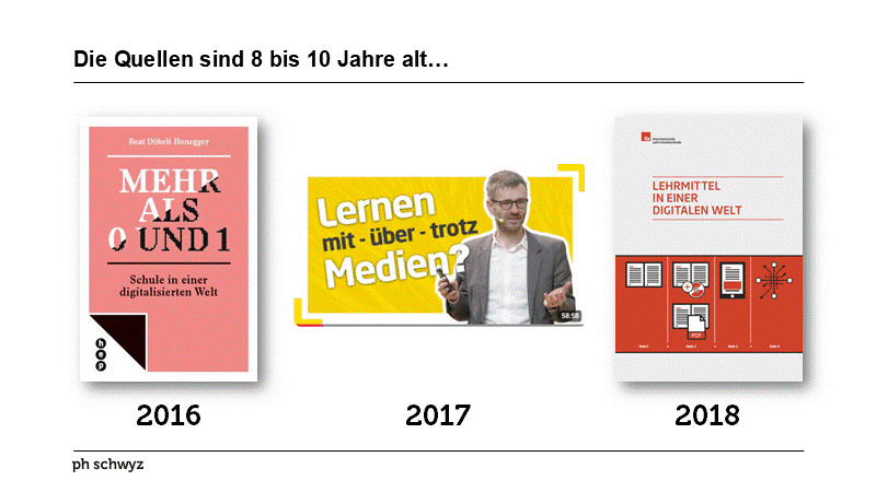 Die Quellen sind 8 bis 10 Jahre alt…