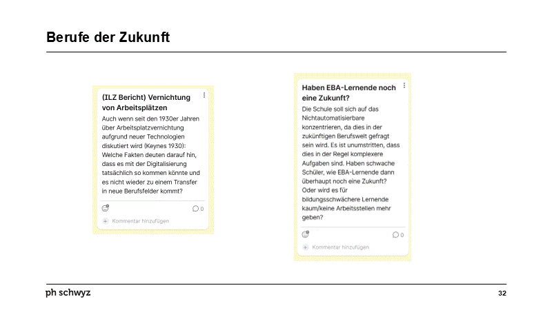 Berufe der Zukunft