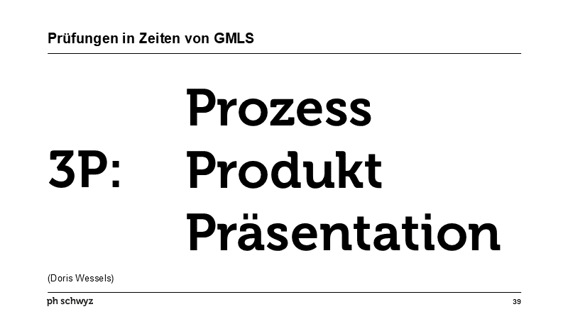 Prüfungen in Zeiten von GMLS