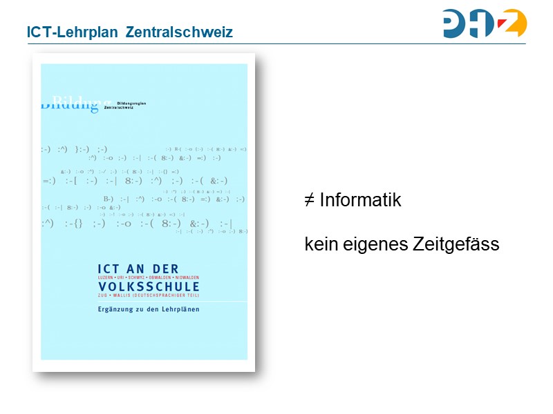 ICT-Lehrplan Zentralschweiz