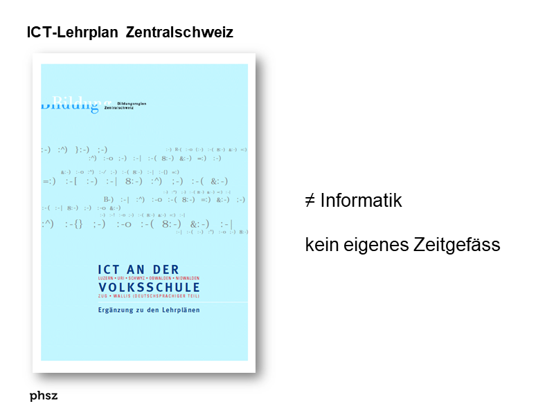 ICT-Lehrplan Zentralschweiz