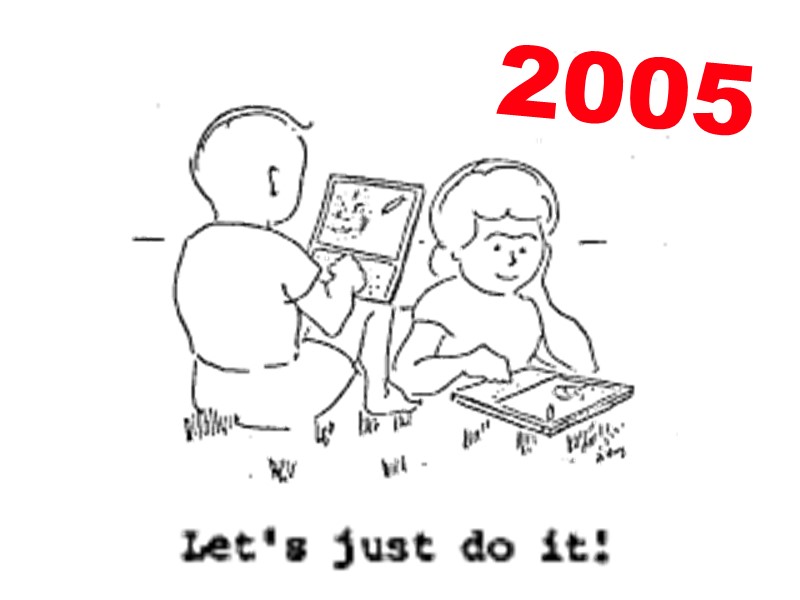 2005: Let's just do it