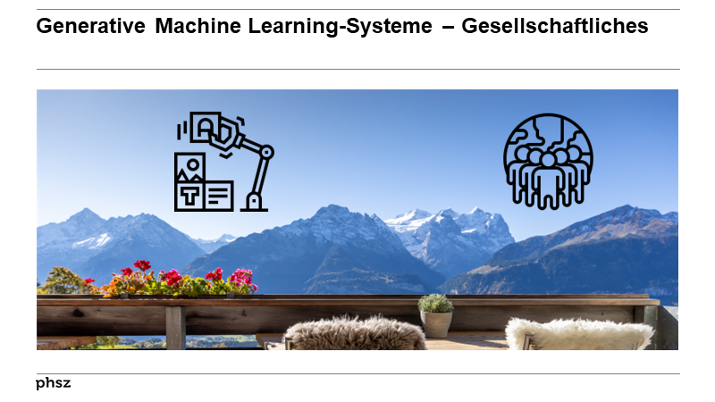 Generative Machine Learning-Systeme – Gesellschaftliches