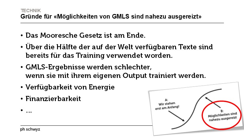 Gründe für «Möglichkeiten von GMLS sind nahezu ausgereizt»