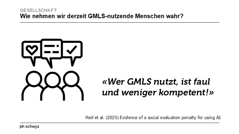 Wie nehmen wir derzeit GMLS-nutzende Menschen wahr?