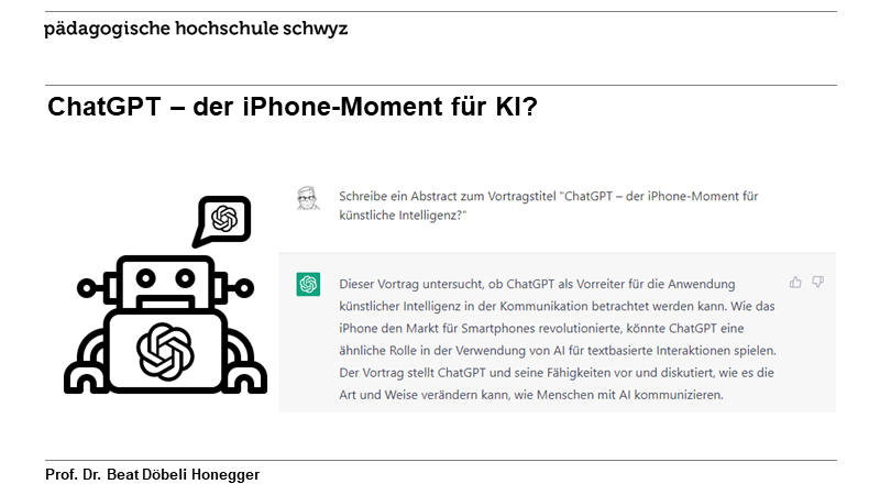 ChatGPT – der iPhone-Moment für KI?