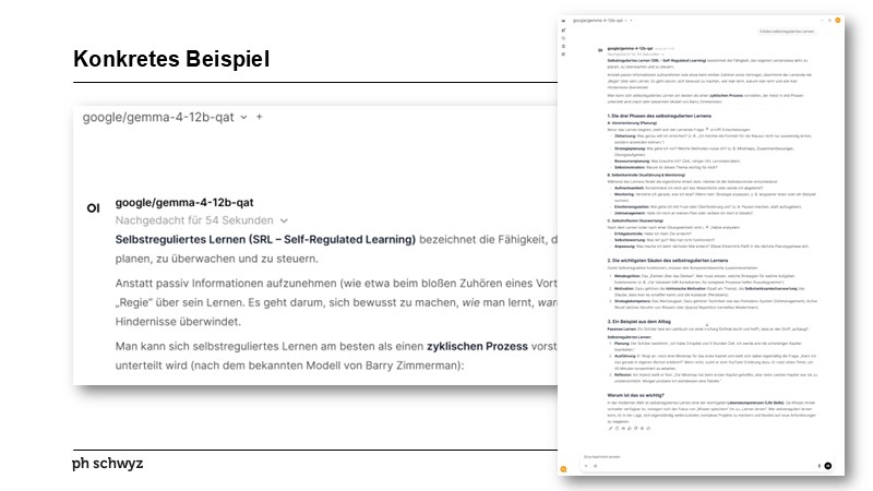 Konkretes Beispiel