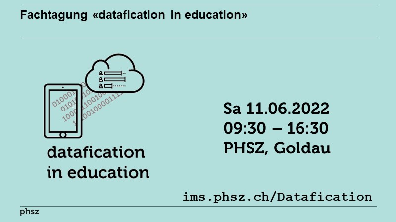 Fachtagung «datafication in education»