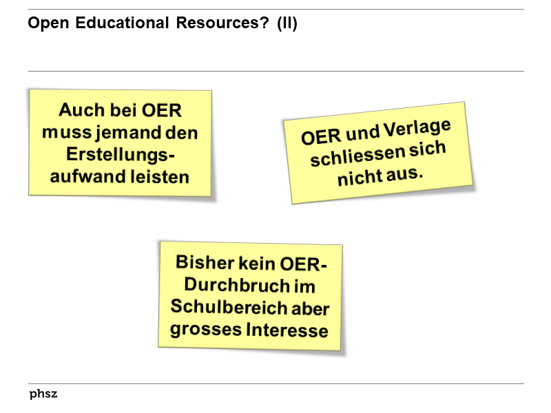 Open Educational Resources (II)