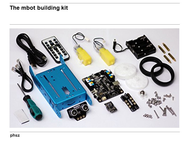  The mbot building kit