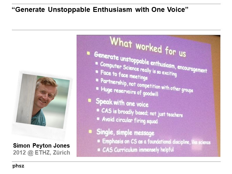 Generate unstoppable Enthusiasm with One Voice