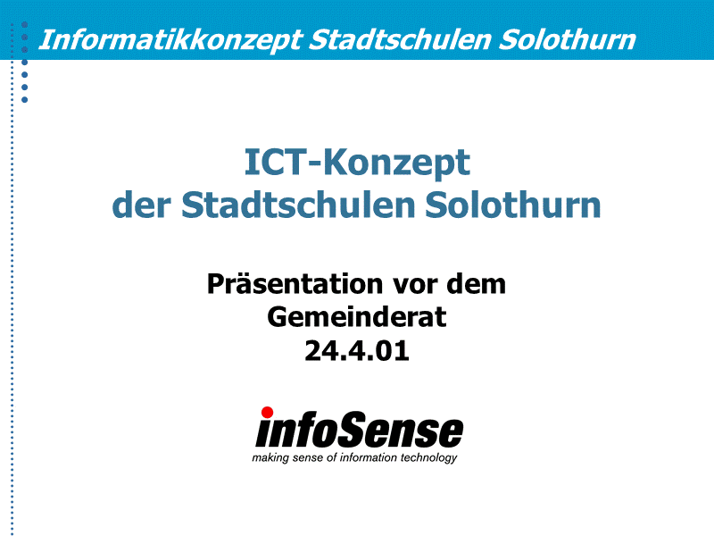 ICT-Konzept der Stadtschulen Solothurn