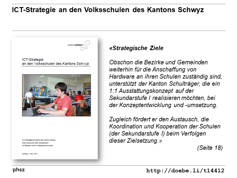 ICT-Strategie des Kantons Schwyz