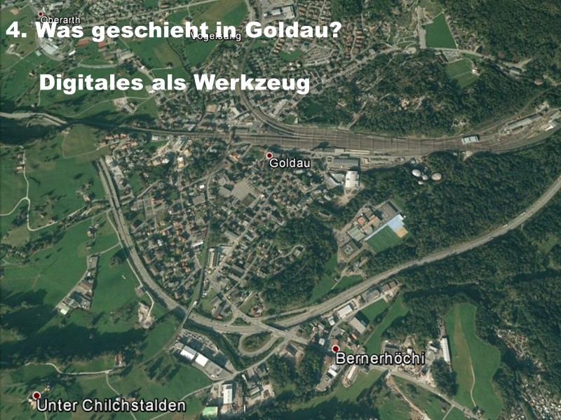 4. Was geschieht in Goldau?