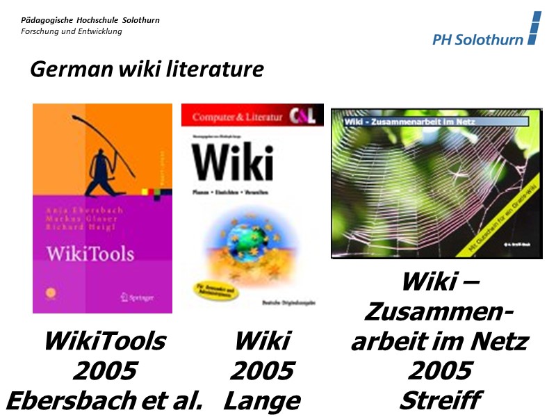 German wiki literature
