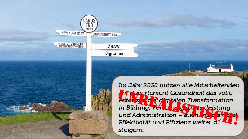 Unrealistische Strategie