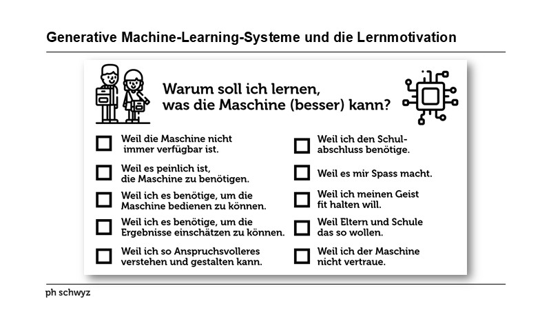 Generative Machine-Learning-Systeme und die Lernmotivation